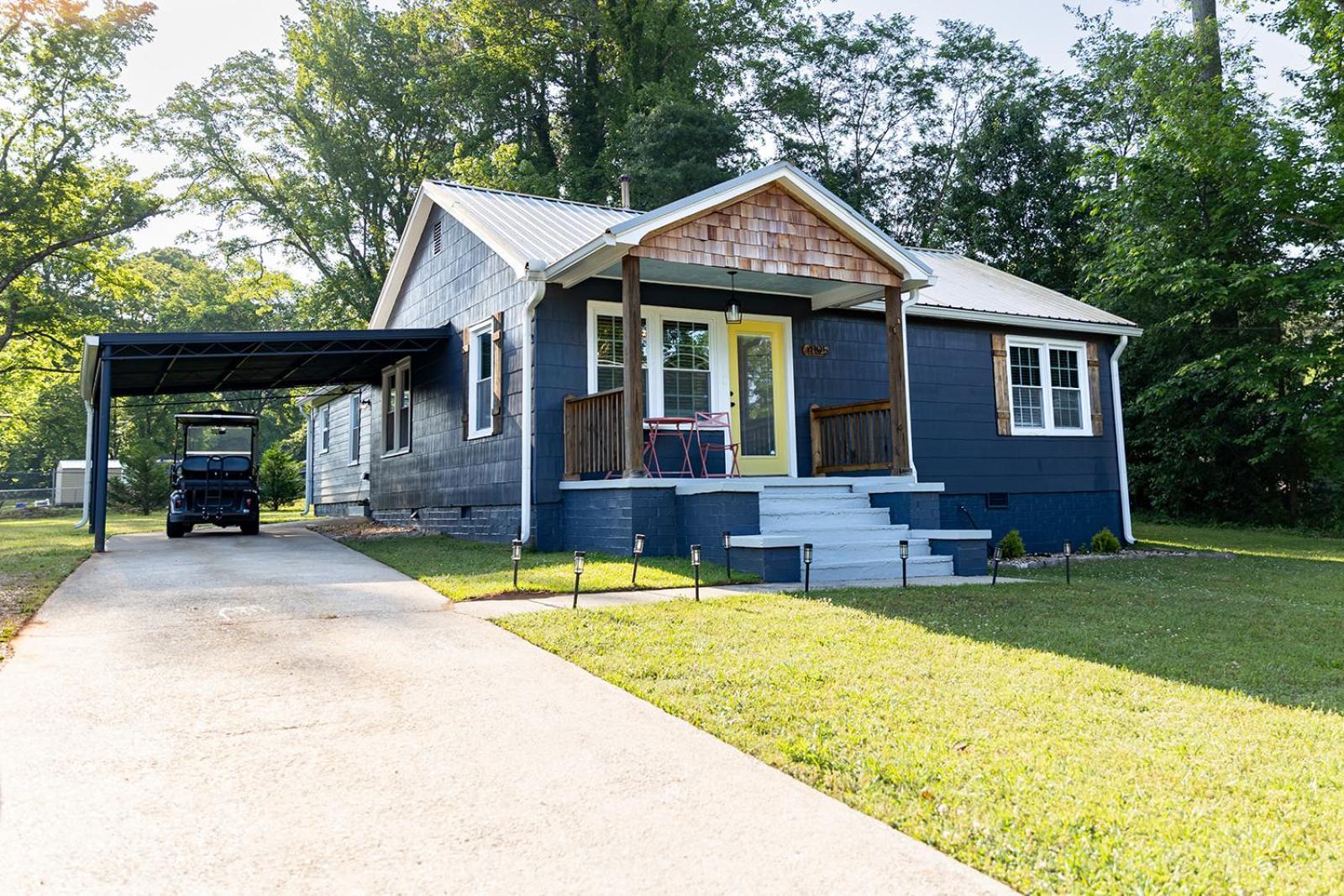 Blue Bungalow W/ Free Golf Cart 1/2 Mi From Square Covington Exteriör bild